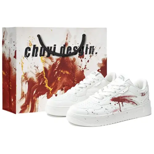 Anta White Night Manhunt, Day One Culture Slip Resistant Abrasion Resistant Slip Resistant Abrasion Resistant Low top