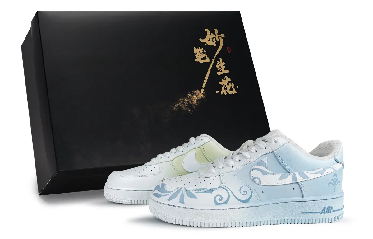 Nike Air Force 1 Subtle Texture, Yōlan Slip Resistant Abrasion Resistant Low top Skateboard Shoes Unisex