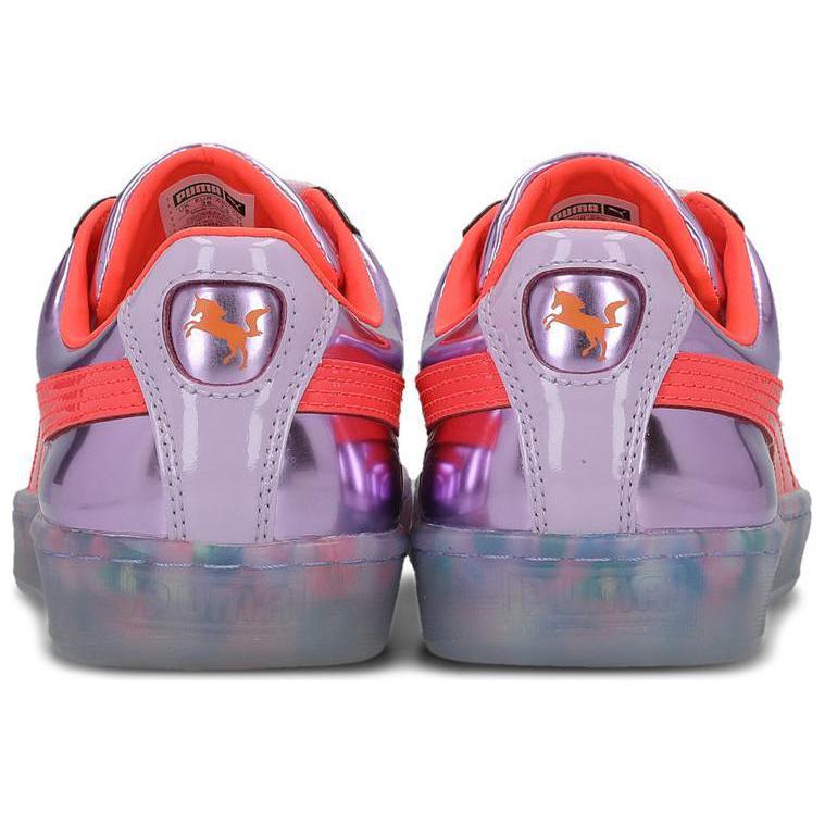 Женские кеды PUMA x Sophia Webster Basket Candy Princess (фиолетовые) — фото 4