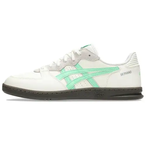 ASICS SKYHAND OG Skateboard Shoes Men's White Green