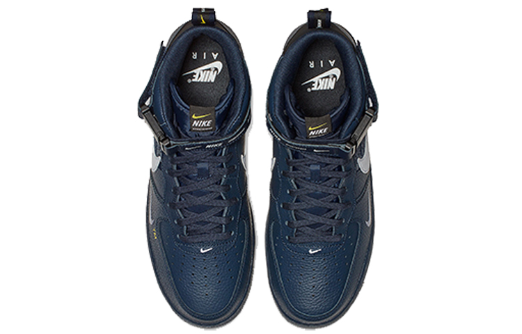 Унисекс кроссовки Nike Air Force 1 07 Lv8 (сине-белые) — фото 3