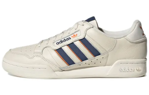 Adidas Originals Continental Skateboard Shoes Men's Low Top Beige/Blue