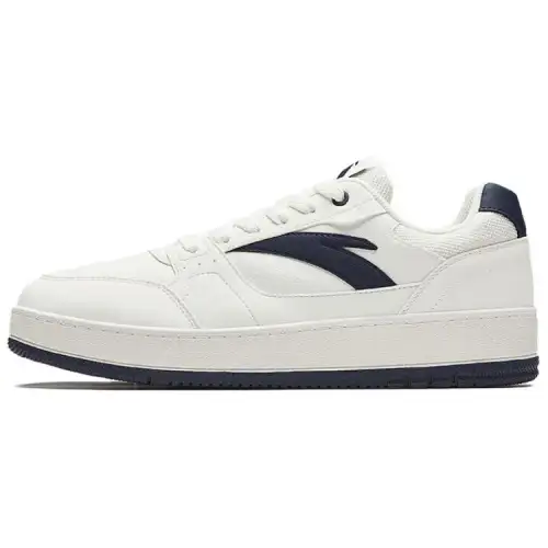 Anta Original 2 Low top Skateboard Shoes Men's Subdued Gray Ivory White