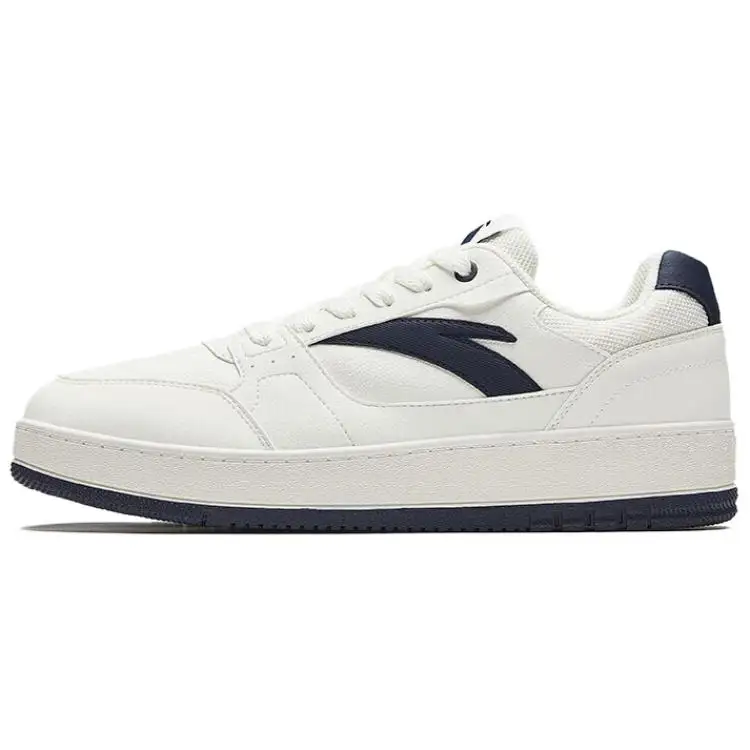 Anta Original 2 Low top Skateboard Shoes Men's Subdued Gray Ivory White