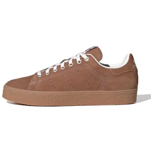Adidas Originals Stan Smith Slip Resistant Cushioning Slip Resistant Cushioning Low top Skateboard Shoes Unisex Brown