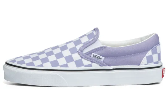 Slip-On Classic Vans 'Checkerboard - Purple Heather'