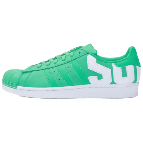 Adidas Originals SUPERSTAR Low top Skateboard Shoes Men's Green White
