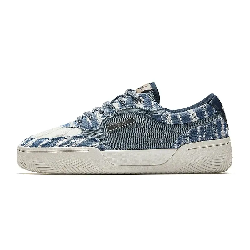 Anta KAI Hélà TRIBE Slip Resistant Cushioning Abrasion Resistant Low top Skateboard Shoes Men's Ink Dark Blue