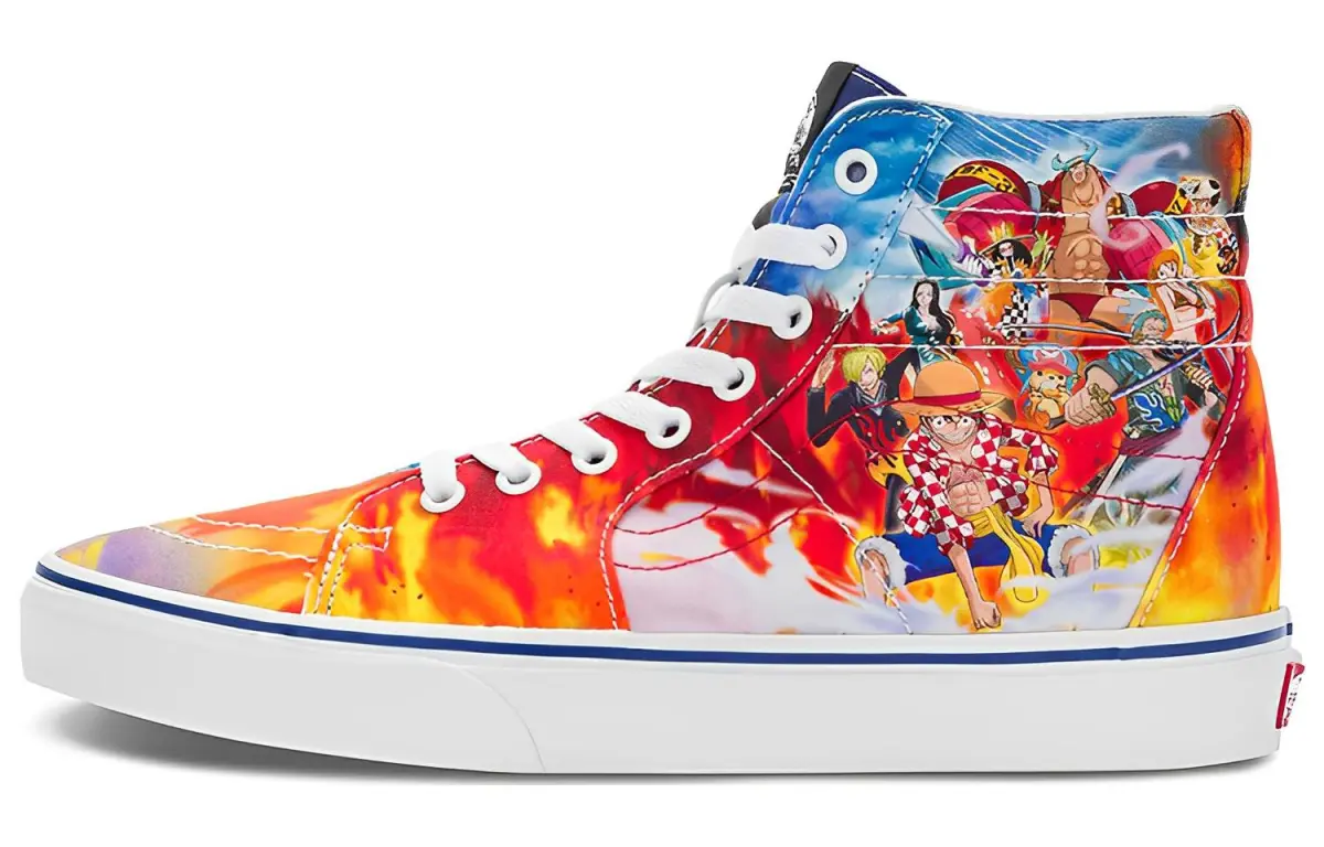 Sk8 One Piece x Sk8 Vans-Hi 'Punk Hazard'