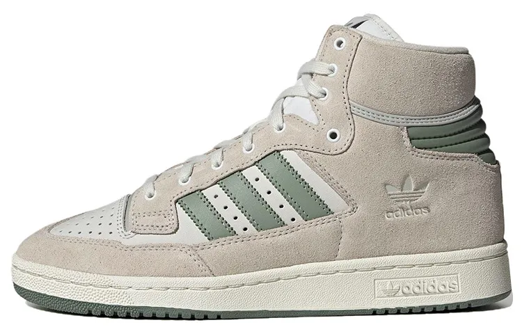 Adidas Centennial 85 Hi White Silver Green