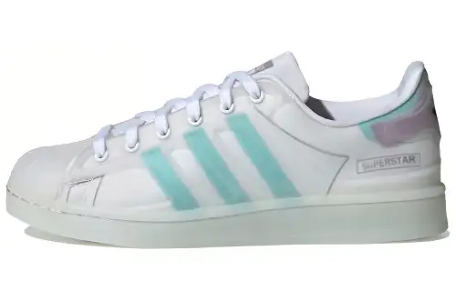 Adidas Originals Superstar Futureshell Shoes White/Blue Women's