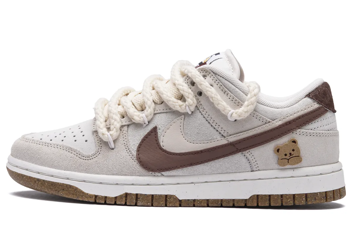 Nike Dunk Mocha Bear Abrasion Resistant Slip Resistant Abrasion Resistant Slip Resistant Low top Skateboard Shoes
