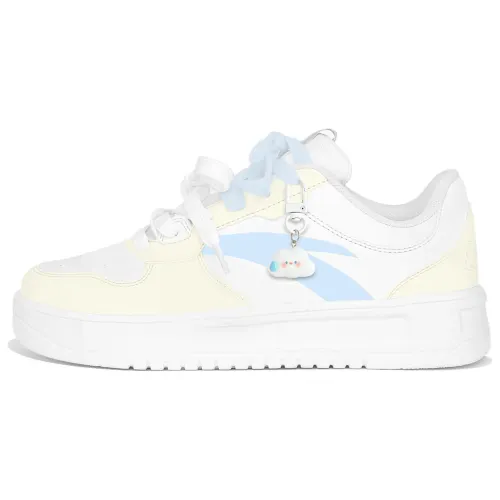 Anta Synthetic Leather Slip Resistant Abrasion Resistant Slip Resistant Abrasion Resistant Low top Skateboard Shoes
