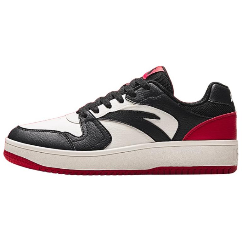 Anta Little Zero Feeling The First Year Low top Skateboard Shoes Men's White Black Red