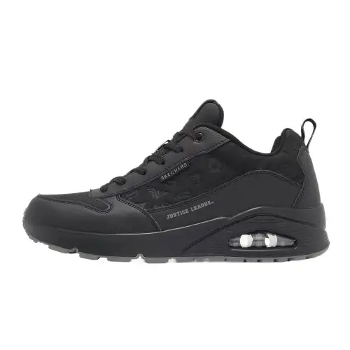 Skechers Slip Resistant Abrasion Resistant Low top Skateboard Shoes Men's Black