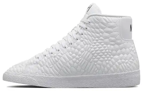 Nike Blazer Skateboard Shoes Men's High Top White