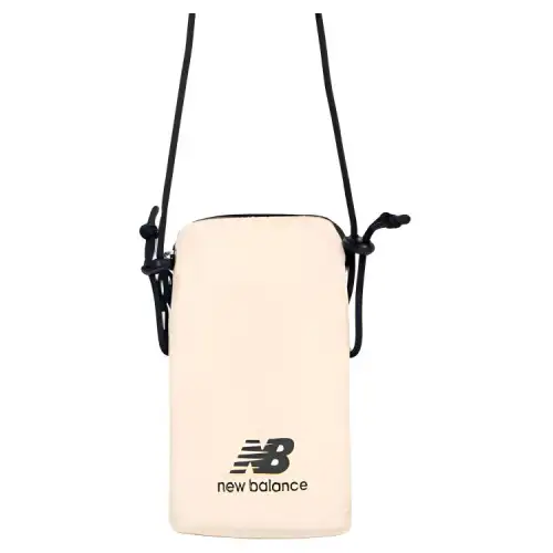 New Balance Fabric Shoulder Bag, Crossbody Bag Unisex Brown