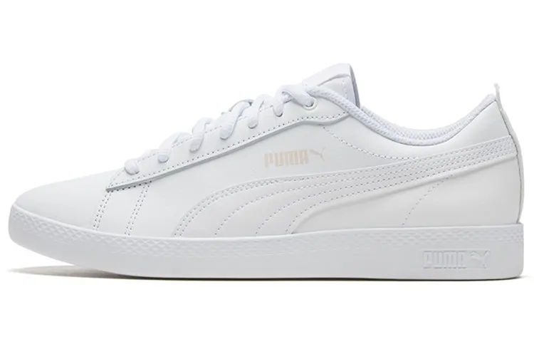PUMA Smash V2 Pure White Women's