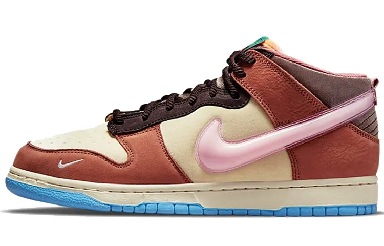 Nike X Social Status Dunk Mid 'Chocolate Milk'