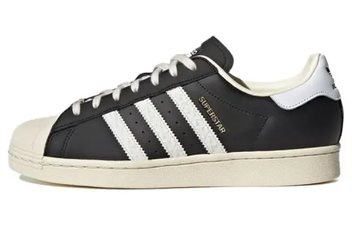 Adidas Superstar 'Debossed Stripes - Black Cream White'