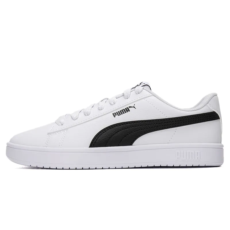 PUMA Rickie Classic Abrasion Resistant Low top Skateboard Shoes Unisex White Black