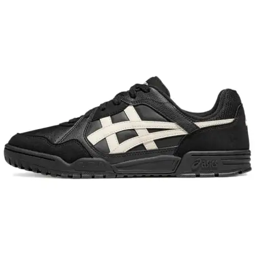 Asics Court MZ Abrasion Resistant Low top Skateboard Shoes Unisex Black
