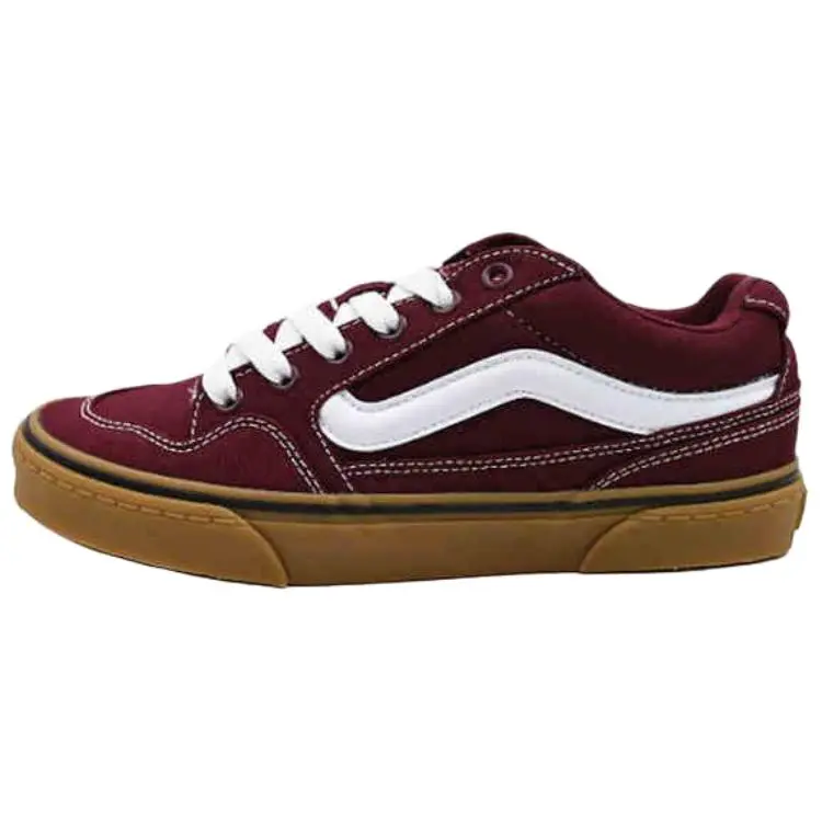 Vans Caldrone Low top Skateboard Shoes Men's Red
