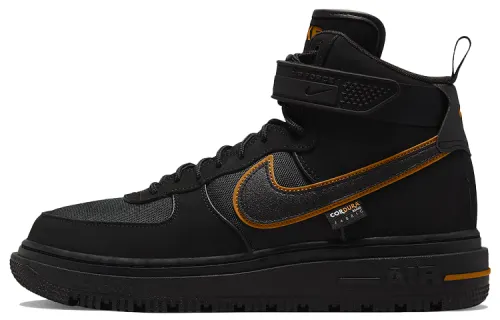 Nike Air Force 1 Boot Cordura Black Gold