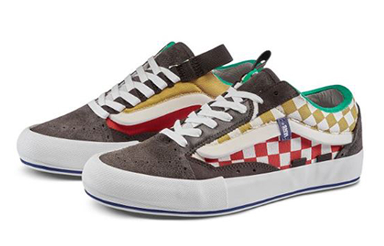 Кеды Vans Old Skool Cap Lx (разноцветные) — фото 2