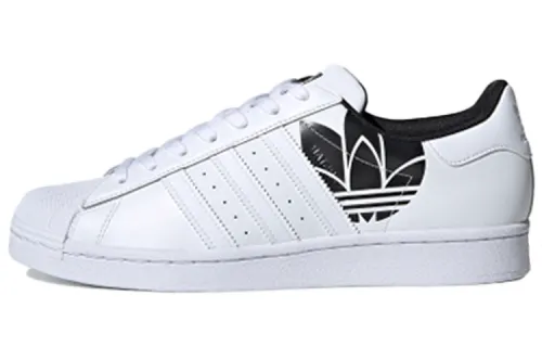 Adidas Superstar White Black Trefoil