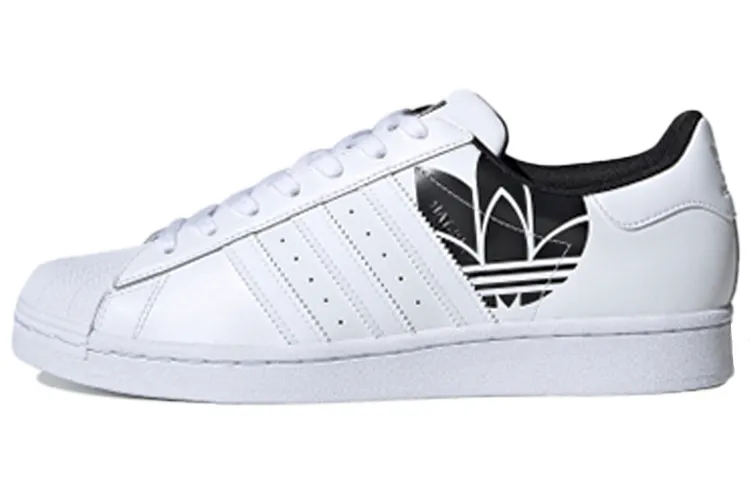 Adidas Superstar White Black Trefoil