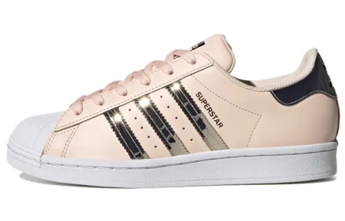 Adidas Wmns Superstar 'Metallic 3 Stripes - Pink Tint' Women's