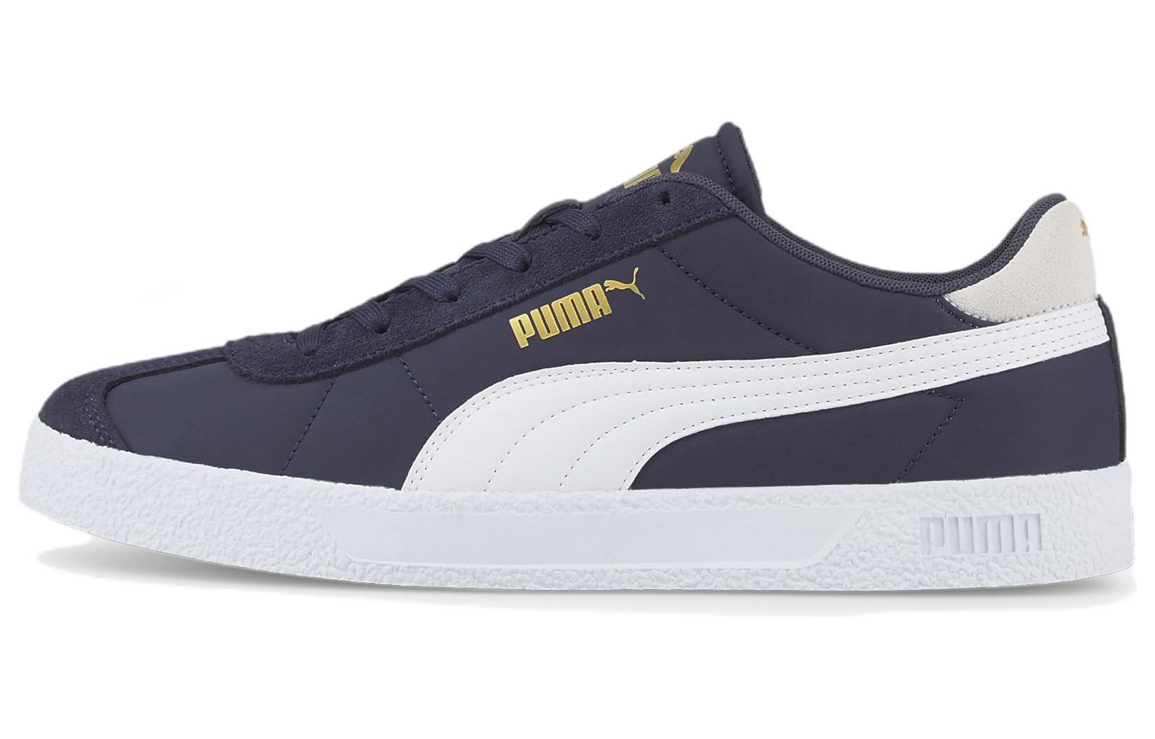 PUMA Club Nylon Casual Skateboarding Shoes Unisex Blue White