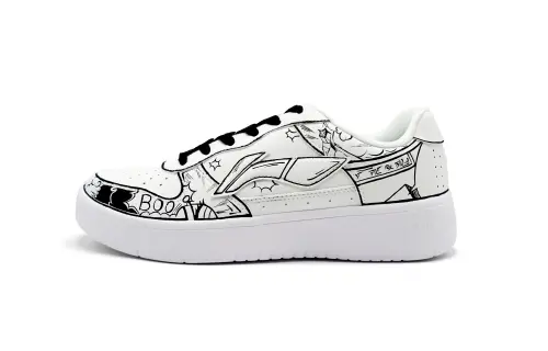 Li Ning Boom Schrödinger's Cow Cushioning Balance Slip Resistant Cushioning Balance Slip Resistant Low top