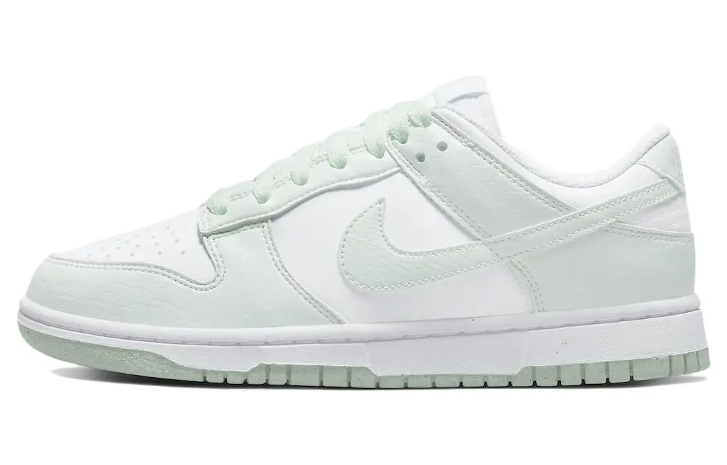 Nike Dunk Next Nature'White Mint' Synthetic Leather Comfortable Low top Skateboard Shoes Women's White Light Green