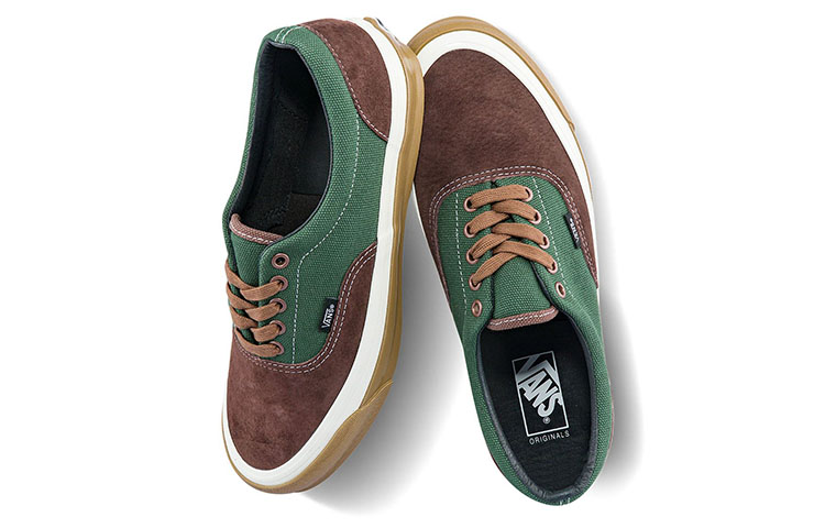 Кеды Vans Era OG LX (зелено-коричневые) — фото 4