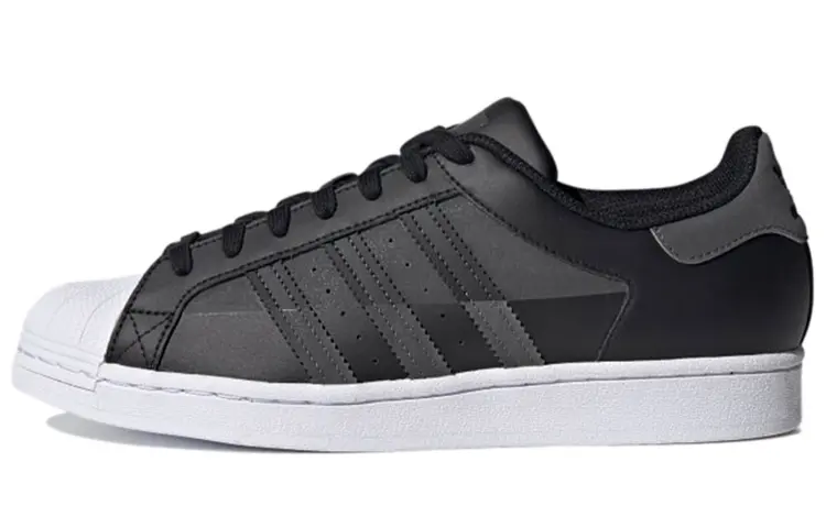 Adidas Originals Superstar Shoes Black/White/Grey