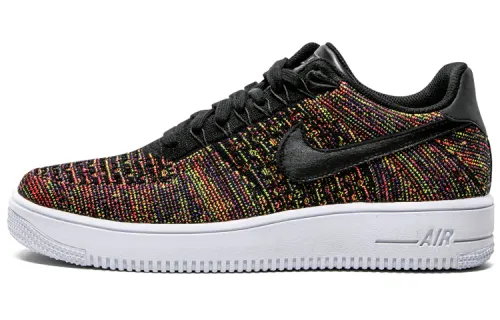 Nike Lab Air Force 1 Low Flyknit Black Multicolor