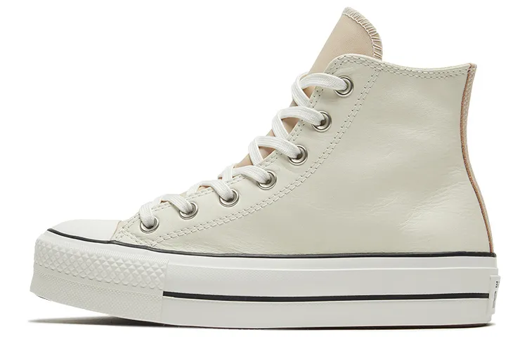 Converse All Star Lift Synthetic Leather Slip Resistant Abrasion Resistant Slip Resistant Abrasion Resistant High top