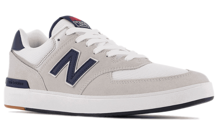 Кеды New Balance New Balance NB 574 (бело-серые) — Белый / серый — фото 3