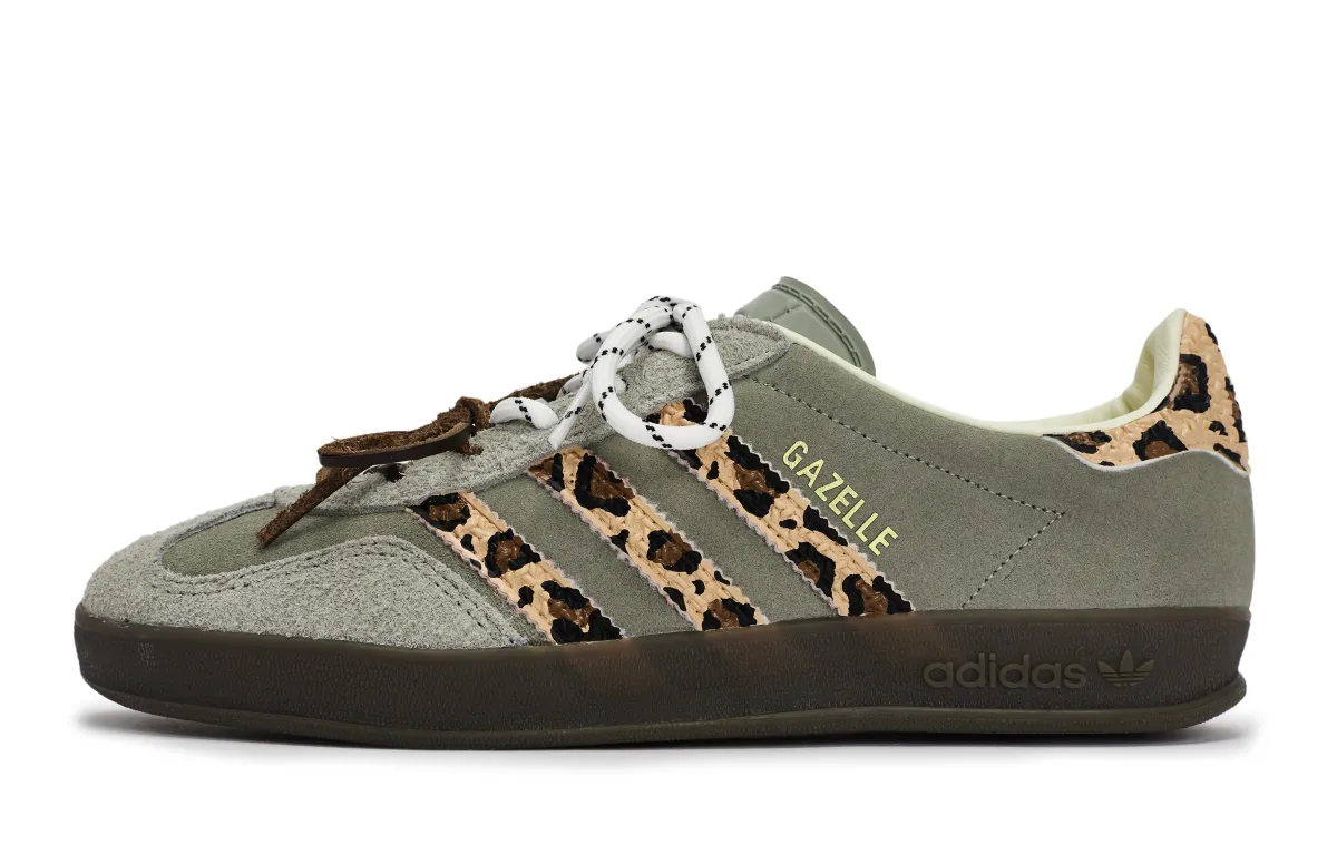 Adidas Originals GAZELLE INDOOR Skateboard Shoes Unisex Low Top Gray/Brown