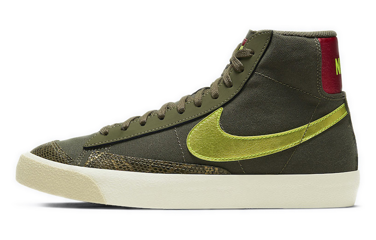 Кеды Nike Blazer 77 "Olive Snakeskin" (зеленый)