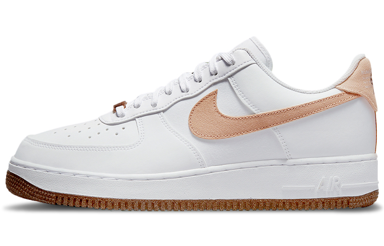 Nike Air Force 1 07 LV8 \"Himalayan Rhubarb\" Air Force One low-top sneakers men's white brown