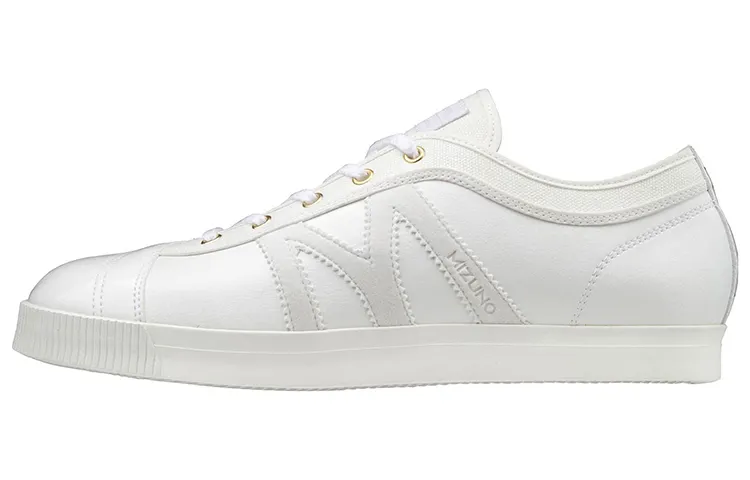 Mizuno Skateboard Shoes Unisex Low Top White