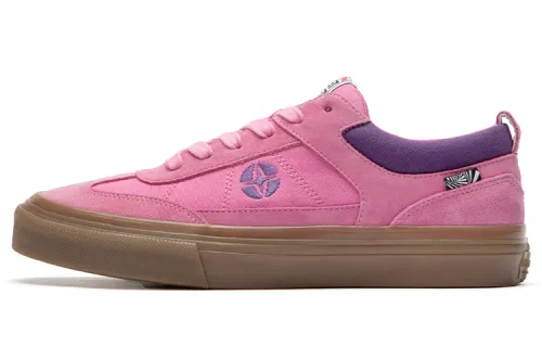 Vision Street Wear Chopper Abrasion Resistant Support Low top Skateboard Shoes Unisex Barbie Pink
