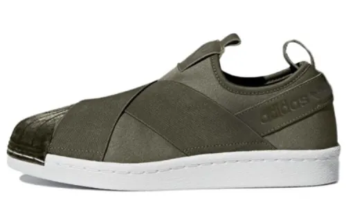 Adidas Originals SUPERSTAR Low top Skateboard Shoes Women's Green