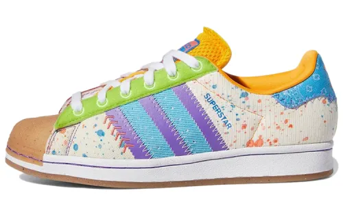 Superstar S.E.E.D x Superstar Wmns Adidas Originals G20 Cm 201 'Paint Splattered' Women's