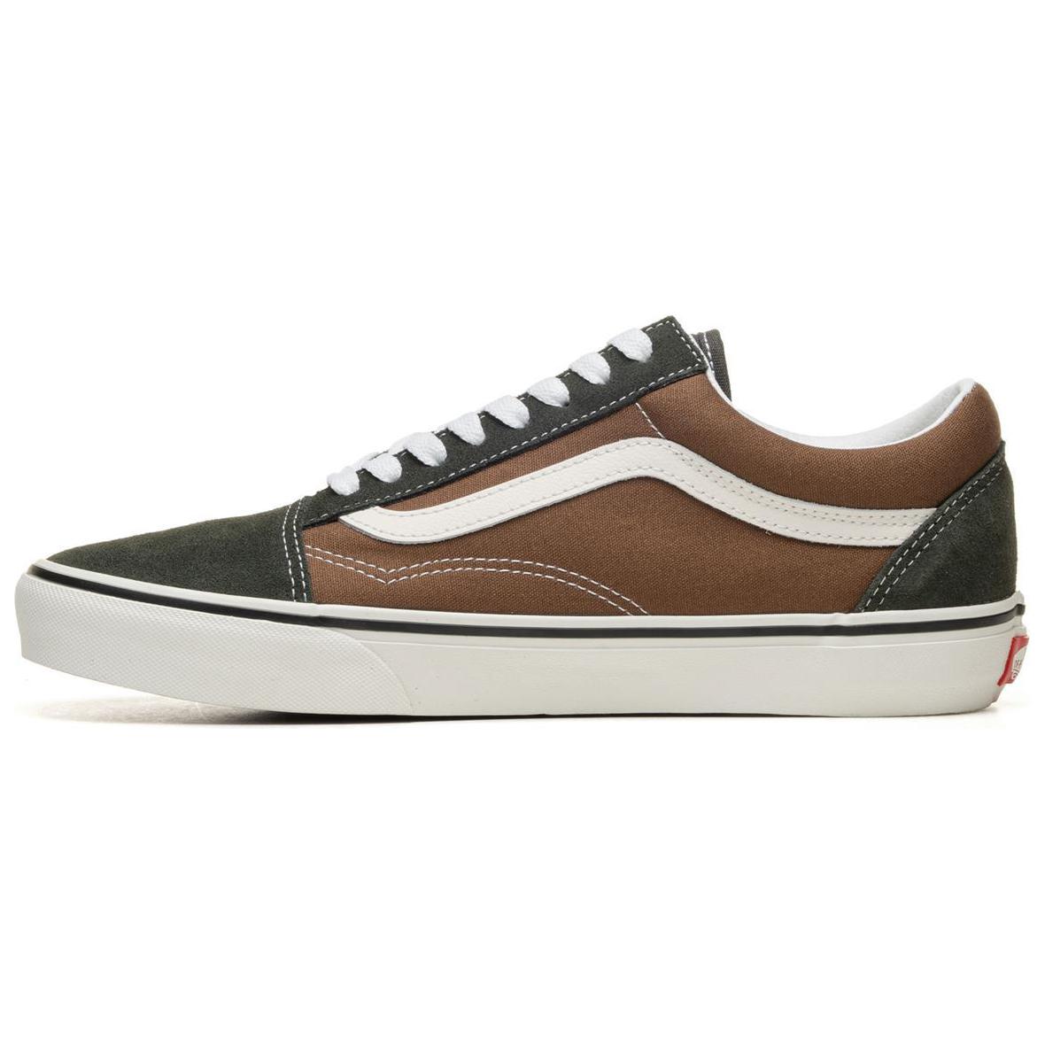 Мужские кеды Vans (коричнево-черные)