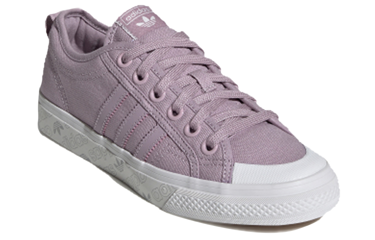 Женские кеды adidas NIZZA (светло-фиолетовые) — фото 3