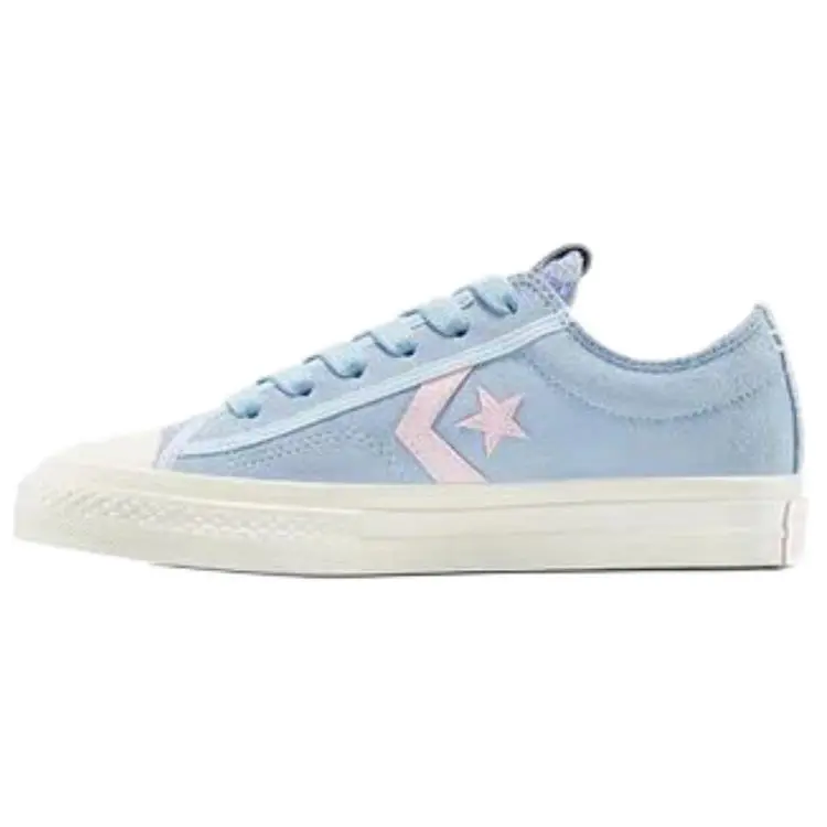 Converse Star Player 76 Slip Resistant Abrasion Resistant Low top Skateboard Shoes Unisex Blue